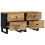 VidaXL (2 Mango) vidaXL Bedside Cabinet Bed Table Telephone Stand Nightstand Solid Wood Mango 8