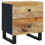 VidaXL (2 Mango) vidaXL Bedside Cabinet Bed Table Telephone Stand Nightstand Solid Wood Mango 9