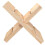 VidaXL (Brown) vidaXL Solid Wood Pine Log Holder Rack Lumber Storage Carrier Multi Colours 5