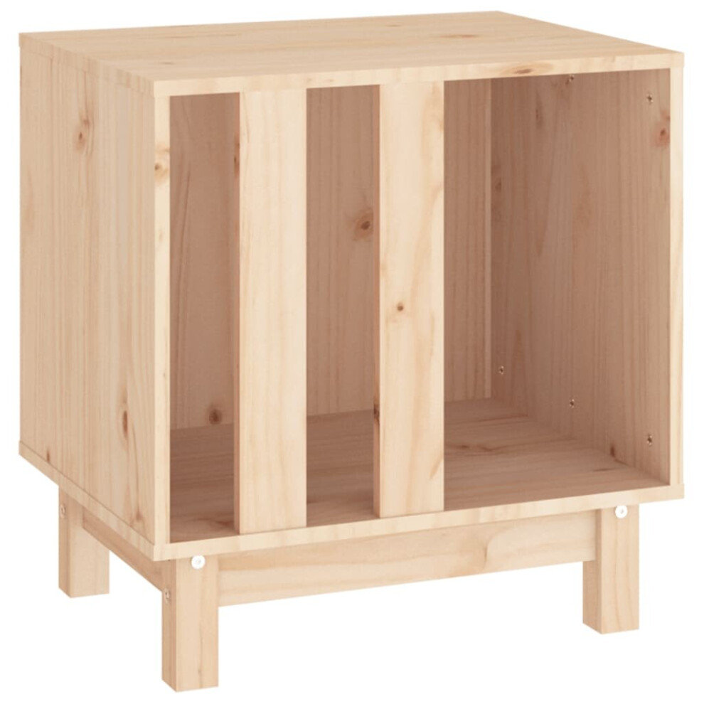 Vidaxl (Brown, 50 X 40 X 52 Cm) Solid Wood Pine Dog House Dog Cage Pet House Cabin Multi Colours/Sizes