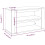 VidaXL (Black) vidaXL Shoe Rack Engineered Wood Hallway Shoe Storage Cupboard Multi Colours 4