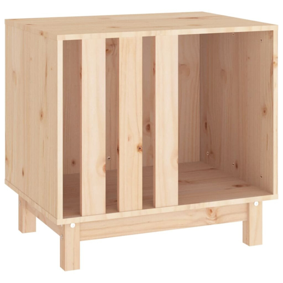 Vidaxl (Brown, 60 X 45 X 57 Cm) Solid Wood Pine Dog House Dog Cage Pet House Cabin Multi Colours/Sizes