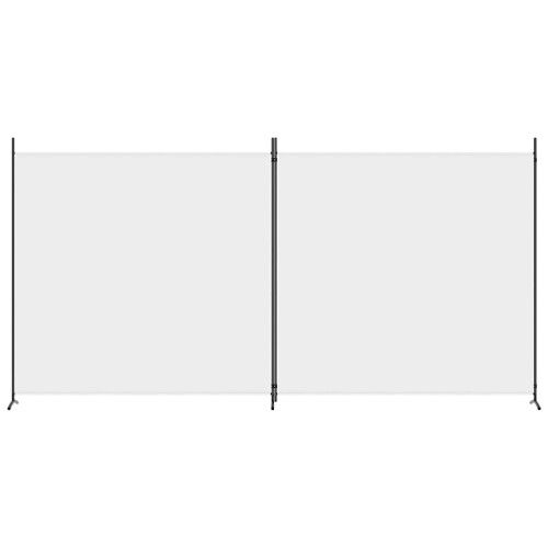 VidaXL (White, 348 x 180 cm) vidaXL Room Divider Wall Partition Screen Panel Room Separator Privacy Screen 2