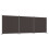 VidaXL (Brown, 525 x 180 cm) vidaXL Room Divider Wall Partition Screen Panel Room Separator Privacy Screen 1