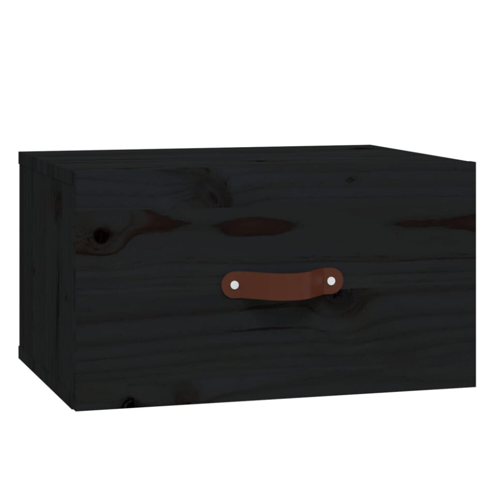 (Black, 1 x Bedside cabinet) vidaXL 1/2x LED Bathroom Mirror 90x60 cm Washroom Wall-mounted Light up Mirror