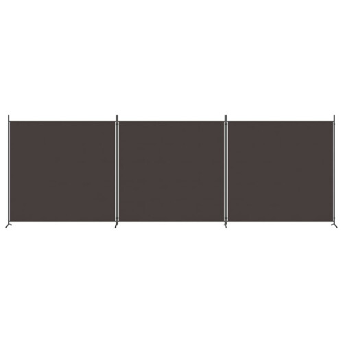 VidaXL (Brown, 525 x 180 cm) vidaXL Room Divider Wall Partition Screen Panel Room Separator Privacy Screen 2