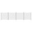 VidaXL (White, 698 x 180 cm) vidaXL Room Divider Wall Partition Screen Panel Room Separator Privacy Screen 3