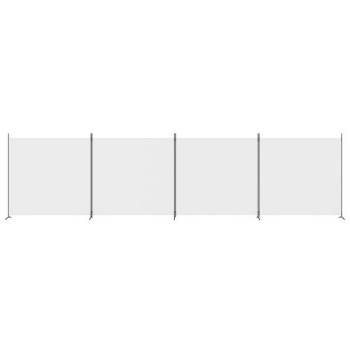 VidaXL (White, 698 x 180 cm) vidaXL Room Divider Wall Partition Screen Panel Room Separator Privacy Screen 2
