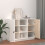 VidaXL (White) vidaXL Solid Wood Pine Sideboard Wooden Home Organiser Cupboard Multi Colours 6