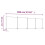 VidaXL (White, 698 x 180 cm) vidaXL Room Divider Wall Partition Screen Panel Room Separator Privacy Screen 4