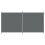 VidaXL (Anthracite, 348 x 180 cm) vidaXL Room Divider Wall Partition Screen Panel Room Separator Privacy Screen 3