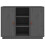 VidaXL (Grey) vidaXL Solid Wood Pine Sideboard Wooden Home Organiser Cupboard Multi Colours 3