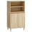 VidaXL (Sonoma oak) vidaXL Highboard Engineered Wood High Sideboard Buffet Cabinet Multi Colours 1