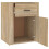 VidaXL (Sonoma oak) vidaXL Bedside Cabinet Engineered Wood End Table Nightstand Multi Colours 7