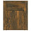 VidaXL (Smoked oak) vidaXL Bedside Cabinet Engineered Wood End Table Nightstand Multi Colours 6