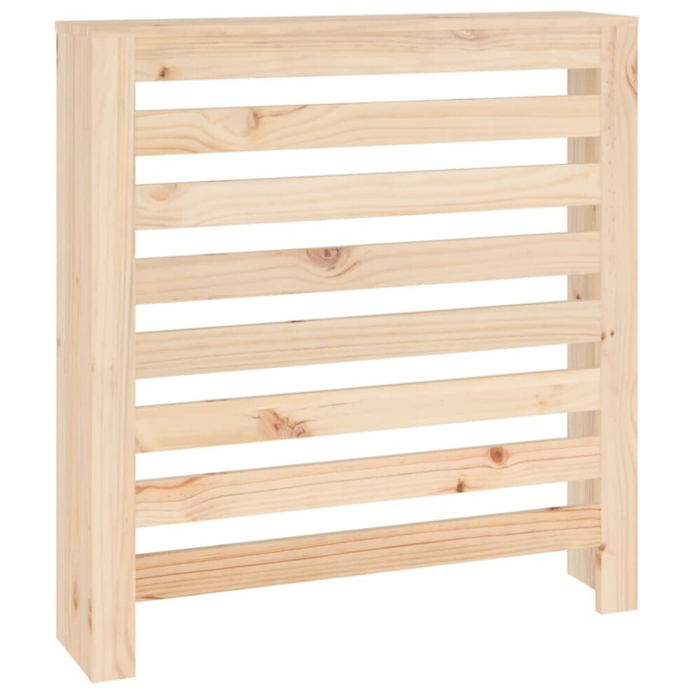 Vidaxl (Brown, 79.5 X 19 X 84 Cm) Solid Wood Pine Radiator Cover Radiator Cabinet Multi Colours/Sizes
