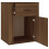 VidaXL (Brown oak) vidaXL Bedside Cabinet Engineered Wood End Table Nightstand Multi Colours 7
