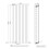 NRG (Vertical 1600x680mm - Single) NRG Flat Panel Designer Bathroom Central Heating Radiator Gloss White Column 6