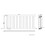 NRG (Double-600x1428 mm) NRG Flat Panel Column Designer Radiator Heater Central Heating Rads Anthracite 5