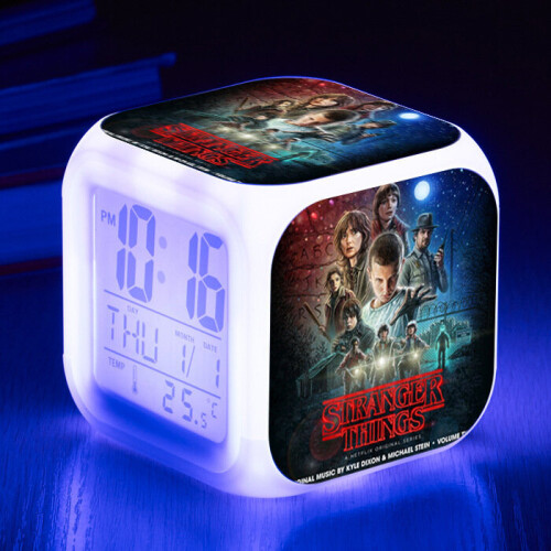 Stranger Things Alarm Clock Kids Gifts Alarm Clock Style A12 on OnBuy