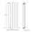 NRG (Vertical 1600x680mm - Double) NRG Black Flat Panel Designer Radiator Single Double Column Bathroom Central Heating 4
