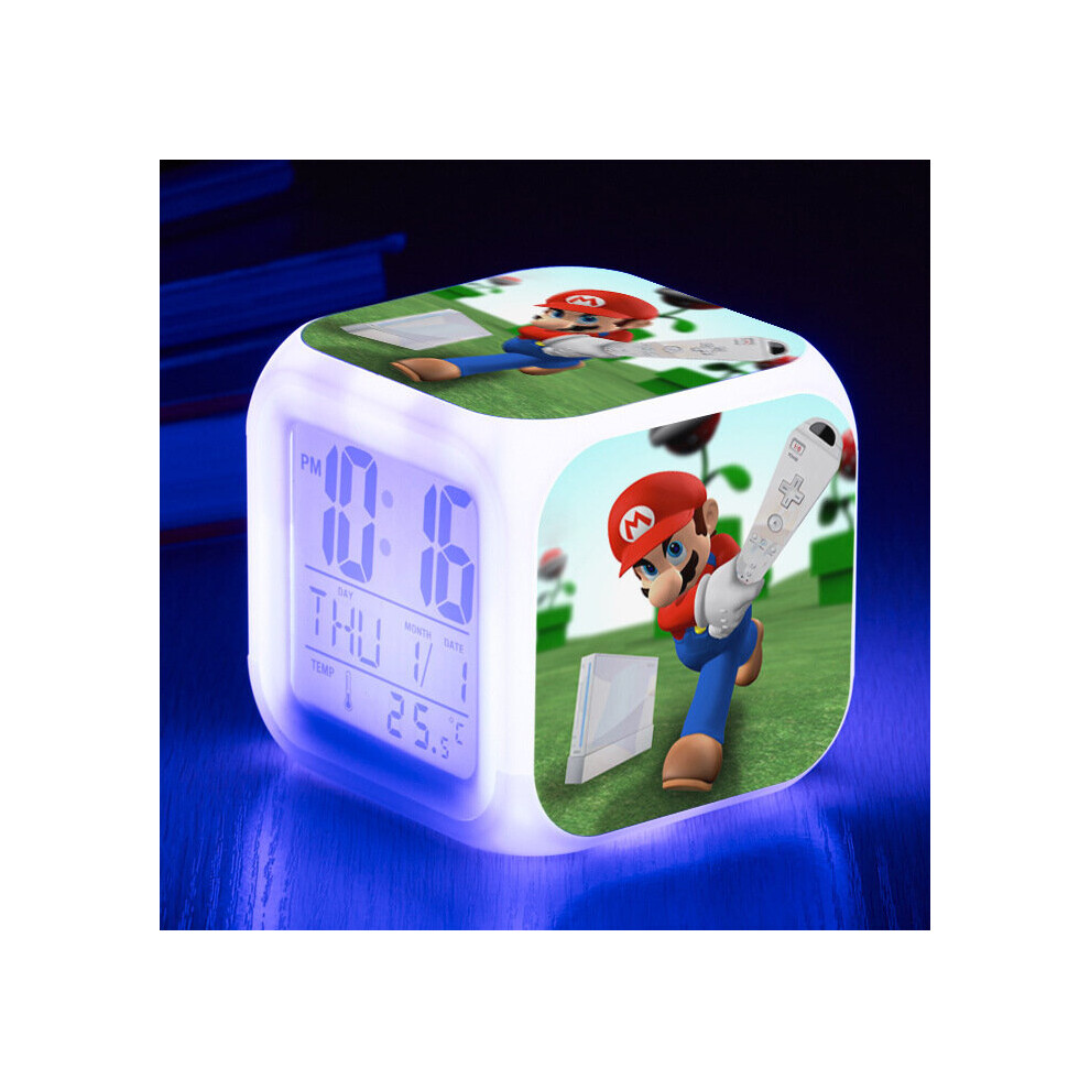 Super Mario Alarm Clock Kids Gifts Alarm ClockStyle A05