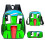 Unspeakable's New Cartoon Three-piece Schoolbag Backpack 1