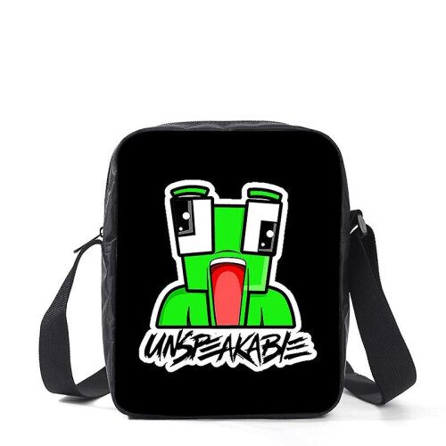 Unspeakable's New Cartoon Three-piece Schoolbag Backpack 1
