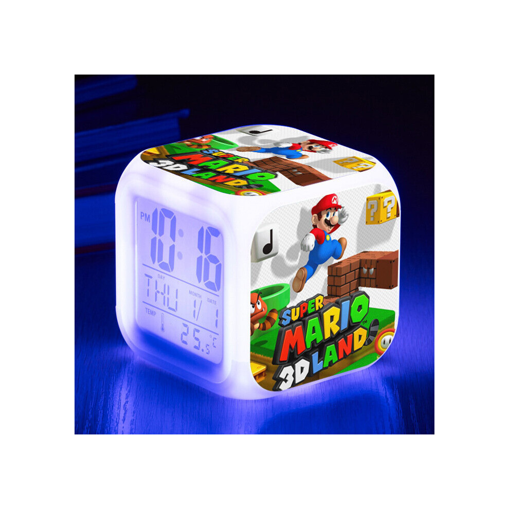 Super Mario Alarm Clock Kids Gifts Alarm ClockStyle A08