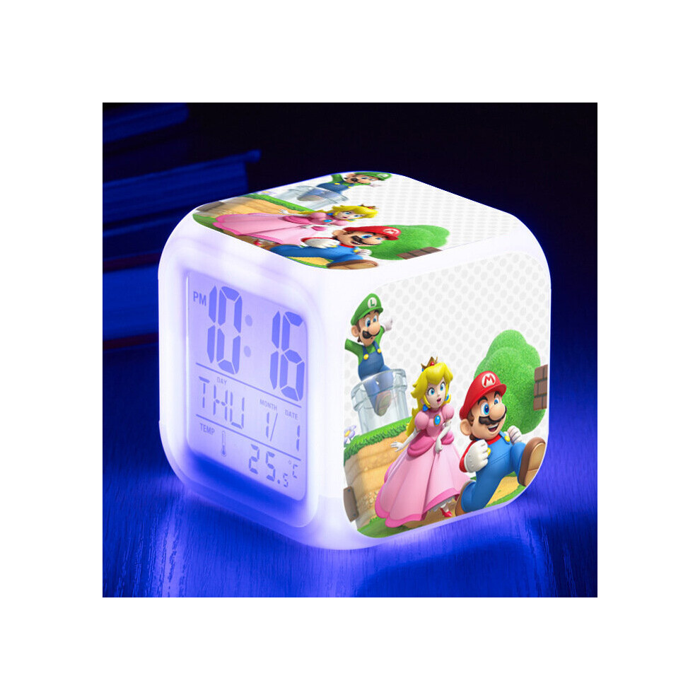 Super Mario Alarm Clock Kids Gifts Alarm ClockStyle A19