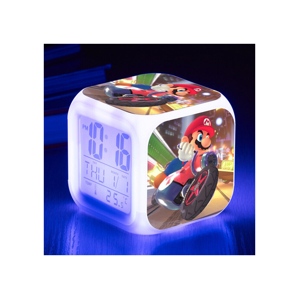 Super Mario Alarm Clock Kids Gifts Alarm ClockStyle A09