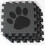 EVA Pet Interlocking Floor Feeding Mat Paw Print 8
