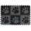 EVA Pet Interlocking Floor Feeding Mat Paw Print 1