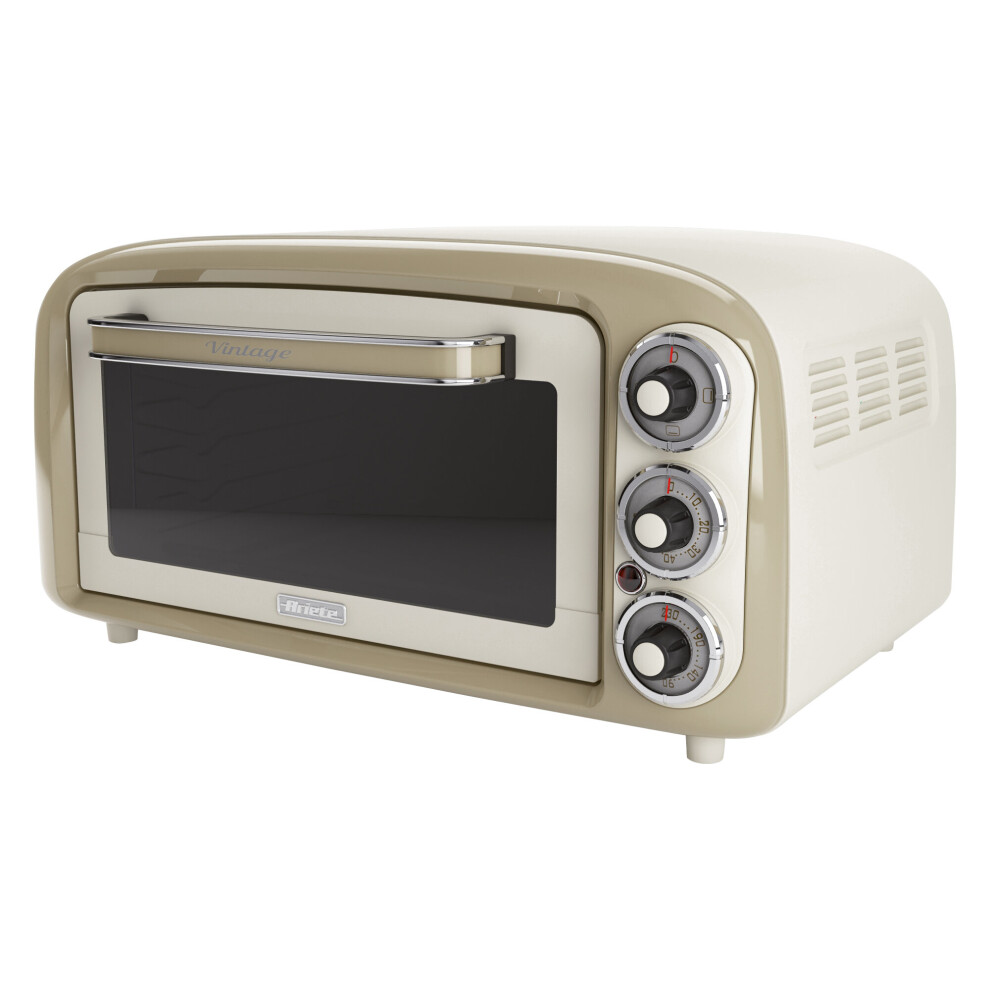 Ariete 2877/03 Retro Style Cordless Dome Kettle, Cream