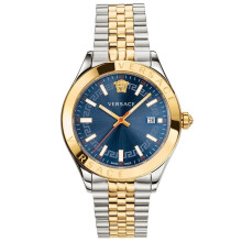 Montre Versace - Hommes - VEVK00520 - Acier inoxydable - Multicolore - Bleu