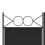 VidaXL (Black, 120 x 200 cm) vidaXL 6-Panel Room Divider Fabric Privacy Screen Paravent Multi Colours/Sizes 7