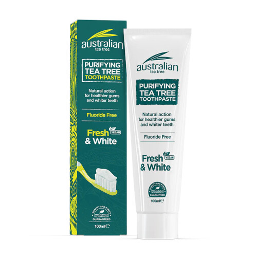 Optima Australian Tea Tree Fresh & White Toothpaste 100ml X 2 1