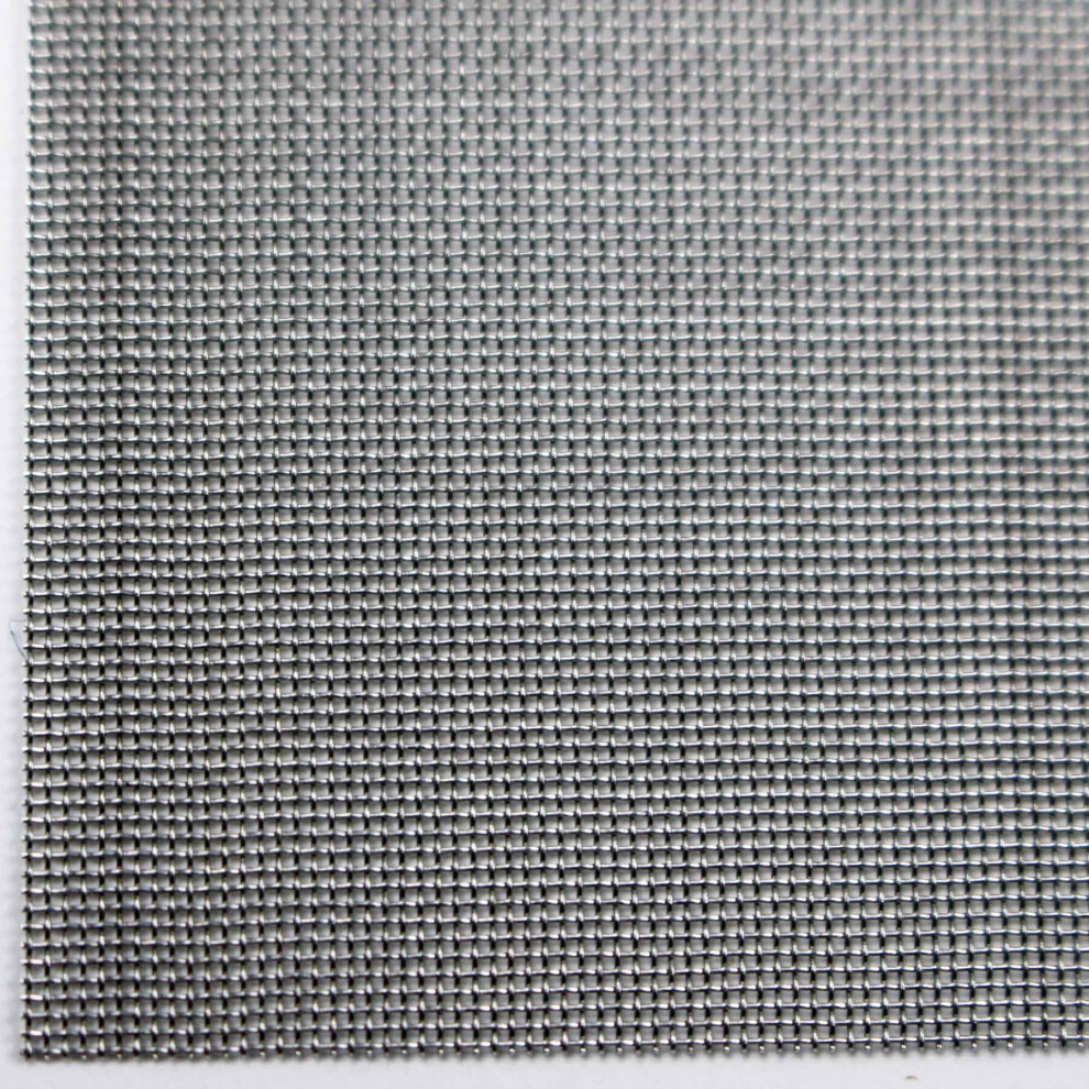 Stainless Steel Woven Wire Mesh Count 40 30cm x 30cm Easigear