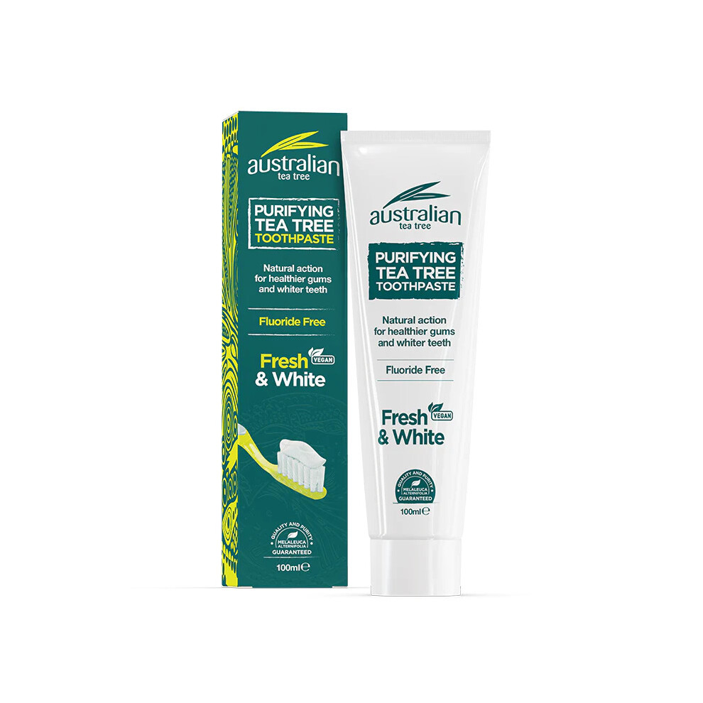 Australian Tea Tree Fresh & White Toothpaste 100ml X 2