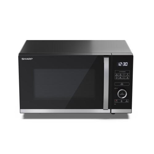 Sharp Sharp YC-QS254AU-B 25L 900W Flatbed Microwave Oven with ECO Function - Black 1