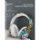 (White) Bluetooth Headset Foldable Stereo Wireless Gaming Headphone With Microphone 4