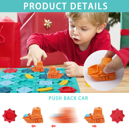 Logical Road Builder Game Road Building Maze Puzzle Set Kids Educational Toy 1