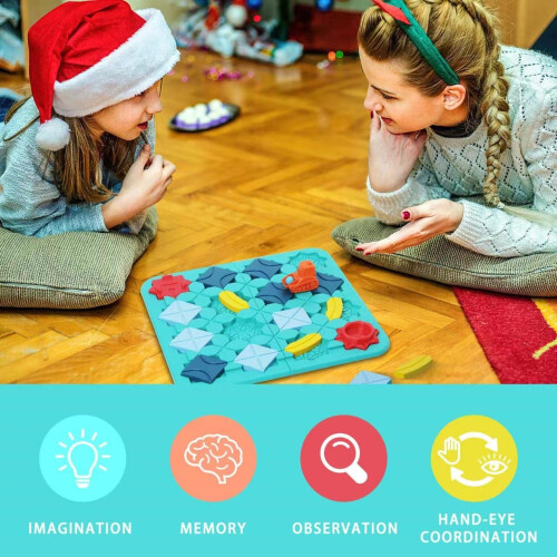 Logical Road Builder Game Road Building Maze Puzzle Set Kids Educational Toy 2
