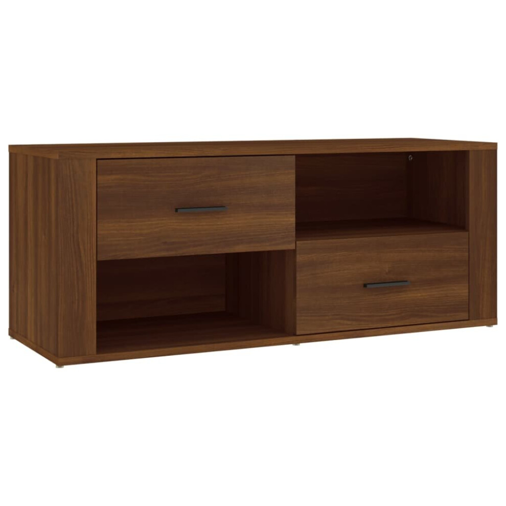 Vidaxl (Brown Oak) Tv Cabinet Engineered Wood Media Hifi Cabinet Tv Console Multi Colours