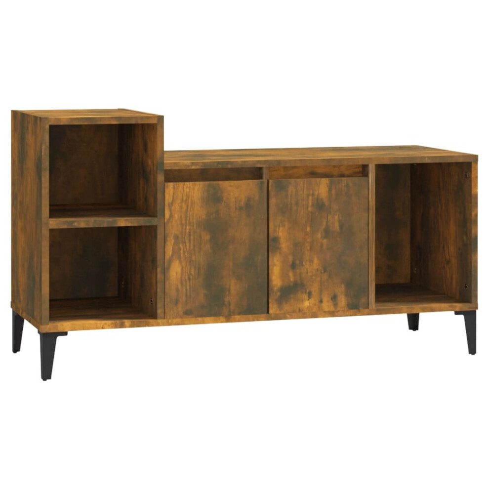 Vidaxl (Smoked Oak) Tv Cabinet Engineered Wood Hifi Cabinet Tv Unit Stand Multi Colours