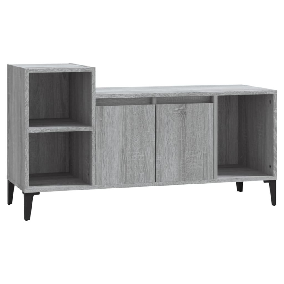 Vidaxl (Grey Sonoma) Tv Cabinet Engineered Wood Hifi Cabinet Tv Unit Stand Multi Colours