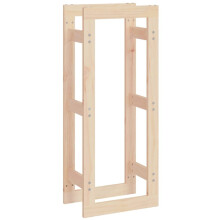 (Brown, 41 x 25 x 100 cm) vidaXL Solid Wood Pine Firewood Rack Shed Log Holder Multi Colours Multi Sizes