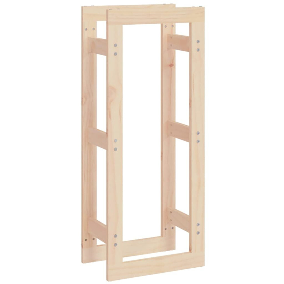 Vidaxl (Brown, 41 X 25 X 100 Cm) Solid Wood Pine Firewood Rack Shed Log Holder Multi Colours Multi Sizes