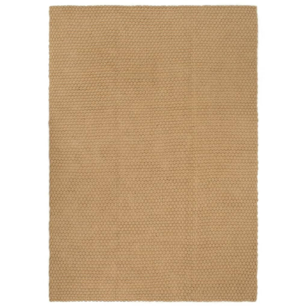 (160 X 230 cm) vidaXL Rug Rectangular Natural Jute Rug Floor Carpet Floor Mat Multi Sizes