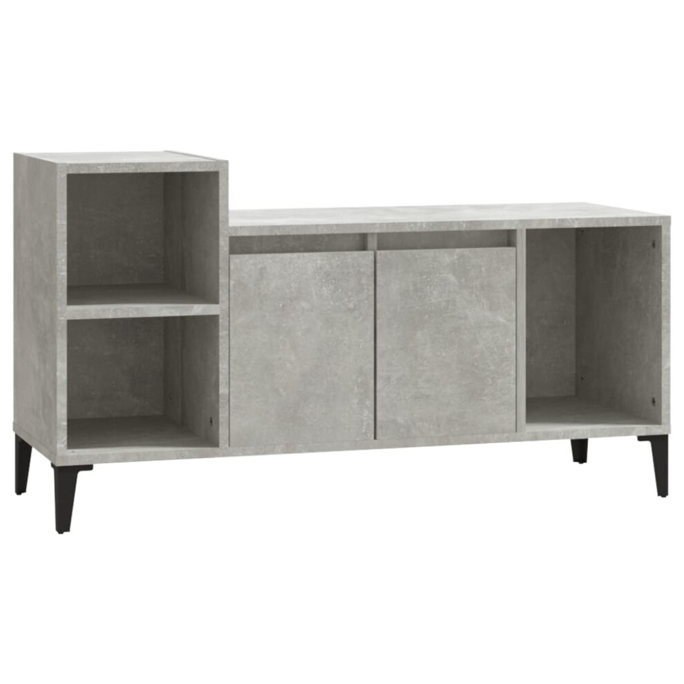 (Concrete grey) vidaXL TV Cabinet Engineered Wood Hifi Cabinet TV Unit Stand Multi Colours